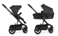 EASYWALKER Kočárek Harvey2 Set - Night Black EASYWALKER Kočárek Harvey2 Set - Night Black