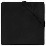 JOLLEIN Prostěradlo double jersey 120 x 60 cm – Black JOLLEIN Prostěradlo double jersey 120 x 60 cm – Black