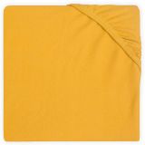 JOLLEIN Prostěradlo double jersey 120 x 60 cm – Ocher JOLLEIN Prostěradlo double jersey 120 x 60 cm – Ocher