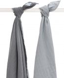 JOLLEIN Osušky balení 2 ks – Duo grey JOLLEIN Osušky balení 2 ks – Duo grey