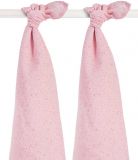 JOLLEIN Osušky balení 2 ks – Mini dots Blush pink JOLLEIN Osušky balení 2 ks – Mini dots Blush pink