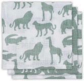 JOLLEIN Ručníček balení 3 ks – Safari Forest green JOLLEIN Ručníček balení 3 ks – Safari Forest green