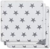 JOLLEIN Ručníček balení 3 ks – Little Star anthracite JOLLEIN Ručníček balení 3 ks – Little Star anthracite