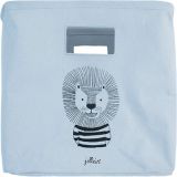 JOLLEIN Kôš na hračky Wild animals – Soft blue JOLLEIN Kôš na hračky Wild animals – Soft blue