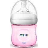 Philips AVENT Láhev Natural 125 ml, růžová Philips AVENT Láhev Natural 125 ml, růžová