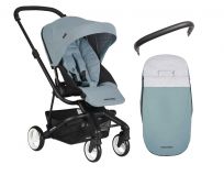 EASYWALKER Charley Set Glacier Blue 2019 - kočárek, fusak, madlo EASYWALKER Charley Set Glacier Blue 2019 - kočárek, fusak, madlo