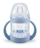 NUK Lahvička na učení Nature Sense 150 ml – modrá NUK Lahvička na učení Nature Sense 150 ml – modrá