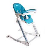 BO JUNGLE Jídelní židlička B-HIGH CHAIR Blue BO JUNGLE Jídelní židlička B-HIGH CHAIR Blue