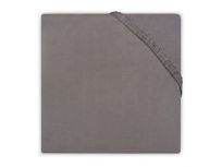 JOLLEIN Prostěradlo jersey 120x60cm antracit JOLLEIN Prostěradlo jersey 120x60cm antracit