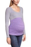 LÄSSIG Pás na tehotenské bruško Bellyband ruffled Zickzack LÄSSIG Pás na tehotenské bruško Bellyband ruffled Zickzack