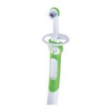 MAM Kartáček zubní na učení Training brush, 5+ m zelený MAM Kartáček zubní na učení Training brush, 5+ m zelený