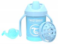 TWISTSHAKE Hrnek učicí 230 ml (4 m+) pastelově modrá TWISTSHAKE Hrnek učicí 230 ml (4 m+) pastelově modrá