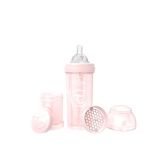 TWISTSHAKE Kojenecká láhev Anti-Colic 260 ml (dudl.M) PEARL Růžová TWISTSHAKE Kojenecká láhev Anti-Colic 260 ml (dudl.M) PEARL Růžová