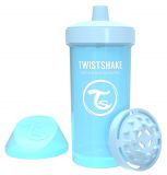 TWISTSHAKE Láhev 360 ml (12m+) pastelově modrá TWISTSHAKE Láhev 360 ml (12m+) pastelově modrá