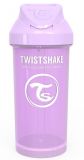 TWISTSHAKE Láhev s brčkem 360 ml (12+m) pastelově fialová TWISTSHAKE Láhev s brčkem 360 ml (12+m) pastelově fialová