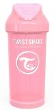 TWISTSHAKE Láhev s brčkem 360 ml (12+m) pastelově růžová TWISTSHAKE Láhev s brčkem 360 ml (12+m) pastelově růžová