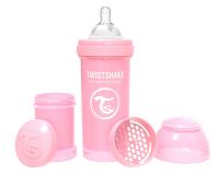 TWISTSHAKE Kojenecká láhev Anti-Colic 260 ml (2 m+) pastelově růžová TWISTSHAKE Kojenecká láhev Anti-Colic 260 ml (2 m+) pastelově růžová