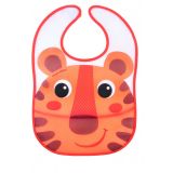 CANPOL BABIES Bryndák s kapsou HELLO LITTLE oranžový CANPOL BABIES Bryndák s kapsou HELLO LITTLE oranžový