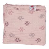 LODGER Prikrývka mušelínová Dreamer Knot Xandu Sensitive 120 x 120 cm LODGER Prikrývka mušelínová Dreamer Knot Xandu Sensitive 120 x 120 cm