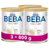 3x BEBA COMFORT 2 HM-O 800 g - Pokračovací kojenecké mléko