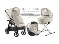 INGLESINA APTICA SYSTEM QUATTRO CASHMERE BEIGE INGLESINA APTICA SYSTEM QUATTRO CASHMERE BEIGE