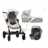 BRITAX RÖMER Seed Set Kombinovaný kočárek Papilio Copper Black/Grey Melange BRITAX RÖMER Seed Set Kombinovaný kočárek Papilio Copper Black/Grey Melange