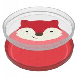 SKIP HOP Zoo Talířky protiskluzové 2 kusy Liška 6 m+ SKIP HOP Zoo Talířky protiskluzové 2 kusy Liška 6 m+