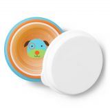 SKIP HOP Zoo misky protišmykové 3 kusy + vrchnák Psík 6 m+ SKIP HOP Zoo misky protišmykové 3 kusy + vrchnák Psík 6 m+