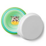 SKIP HOP Zoo misky protišmykové 3 kusy + vrchnák Žirafa 6 m+ SKIP HOP Zoo misky protišmykové 3 kusy + vrchnák Žirafa 6 m+