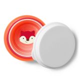 SKIP HOP Zoo misky protišmykové 3 kusy + vrchnák Líška 6 m+ SKIP HOP Zoo misky protišmykové 3 kusy + vrchnák Líška 6 m+