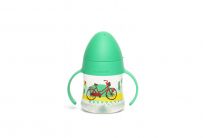 SUAVINEX První láhev s oušky Wanderlust 150 ml - zelená SUAVINEX První láhev s oušky Wanderlust 150 ml - zelená