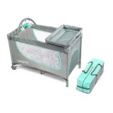 BABYONO Postýlka cestovní s doplňky 2v1 mint BABYONO Postýlka cestovní s doplňky 2v1 mint