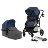 KINDERKRAFT Kočárek kombinovaný Juli 2v1 Denim 2019 KINDERKRAFT Kočárek kombinovaný Juli 2v1 Denim 2019