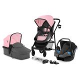 KINDERKRAFT Kočárek kombinovaný Juli 3v1 Pink 2019 KINDERKRAFT Kočárek kombinovaný Juli 3v1 Pink 2019