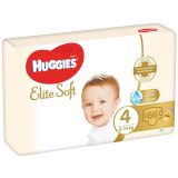 HUGGIES Elite Soft 4 (66 ks) - jednorázové pleny