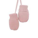 PUPILL Rukavice bez palce light pink 0-6m PUPILL Rukavice bez palce light pink 0-6m