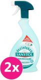 2x SANYTOL Univerzálny dezinfekčný čistič spray eukalyptus 500 ml