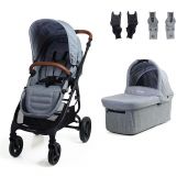 VALCO BABY Kombinovaný kočárek Snap Ultra Trend Grey Marle VALCO BABY Kombinovaný kočárek Snap Ultra Trend Grey Marle