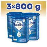 3x NUTRILON 1 Good Night počáteční kojenecké mléko 800 g, 0+