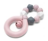 MIMIJO Silikonové сhrastící kousátko 4ever Pink MIMIJO Silikonové сhrastící kousátko 4ever Pink