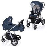 BABY DESIGN Kočárek kombinovaný Husky 03 blue 2020 BABY DESIGN Kočárek kombinovaný Husky 03 blue 2020