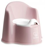 BABYBJÖRN Nočník křesílko Powder Pink/White BABYBJÖRN Nočník křesílko Powder Pink/White