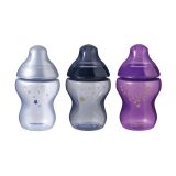 TOMMEE TIPPEE Dárková sada láhev CTN 260ml 3 ks 0m+ Midnight Skies TOMMEE TIPPEE Dárková sada láhev CTN 260ml 3 ks 0m+ Midnight Skies