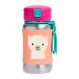 SKIP HOP Zoo hrneček s brčkem bez PVC a BPA Lama 12 m+ SKIP HOP Zoo hrneček s brčkem bez PVC a BPA Lama 12 m+
