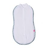 MOTHERHOOD Zavinovačka Zip & swaddle Blue Classics 2,5-5 kg MOTHERHOOD Zavinovačka Zip & swaddle Blue Classics 2,5-5 kg