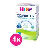4x HiPP 1 BIO Combiotik - počiatočná mliečna dojčenská výživa, 500 g