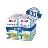 4x HiPP 3 Junior Combiotik - batoľacie mlieko, od uk. 1. roku, 700 g