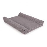 CEBA Potah na přebalovací podložku Waffle Line 50x70 Ash Ceba CEBA Potah na přebalovací podložku Waffle Line 50x70 Ash Ceba