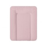 CEBA Podložka přebalovací na komodu měkká 70x50 cm CARO Pink Ceba CEBA Podložka přebalovací na komodu měkká 70x50 cm CARO Pink Ceba