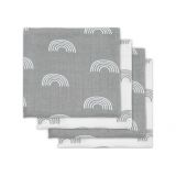 JOLLEIN Plena 70x70 cm (4 ks) Rainbow grey JOLLEIN Plena 70x70 cm (4 ks) Rainbow grey